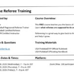 Referee Training