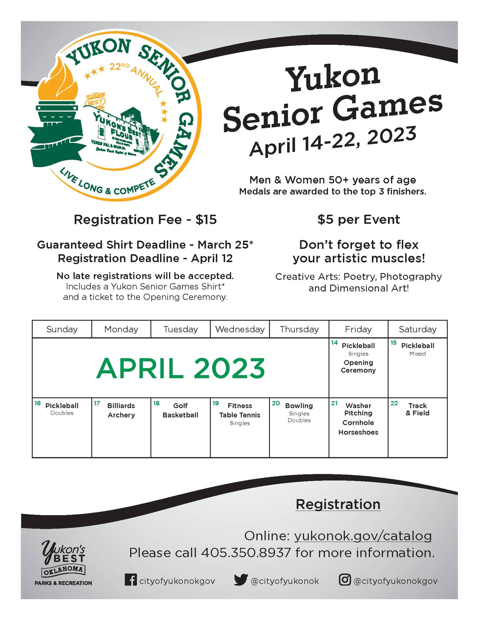 Yukon Senior Games