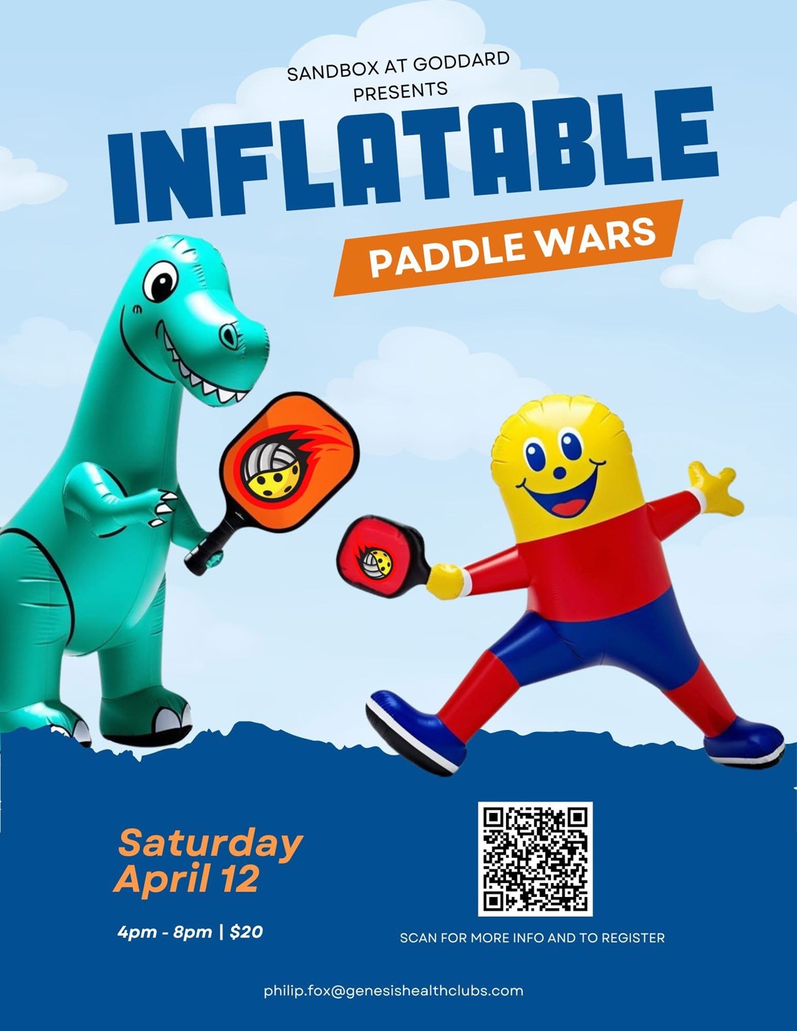 Inflatable Paddle Wars