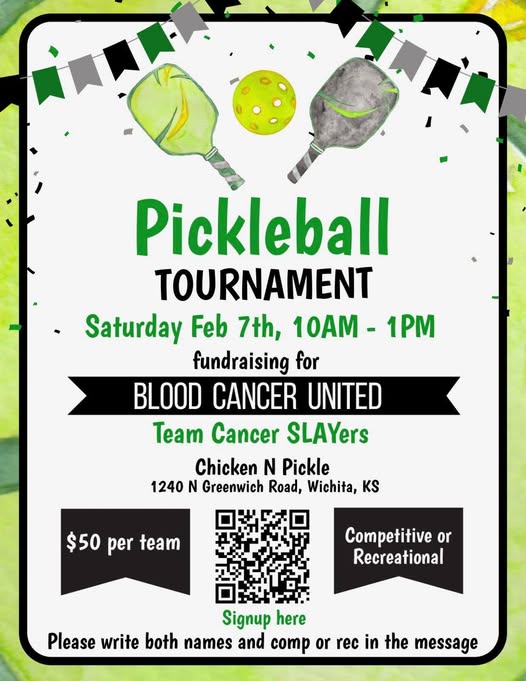 Blood Cancer United Pickleball Tournament