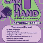 Can in Hand Pickleball Tournament